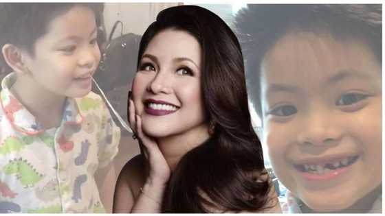 Nag mahal, umuga, nabungi! Regine Velasquez extracts Nate’s loose baby tooth by herself