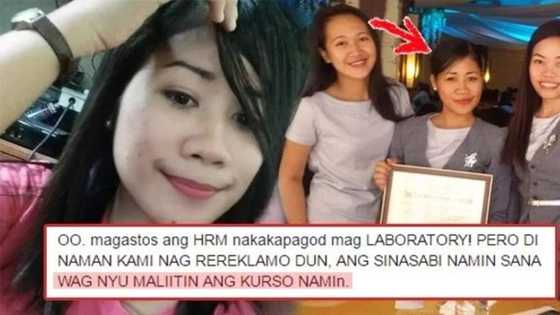 'Wag kami maliitin!' HRM student educates people who always use 'HRM lang' when referring to her course. This will definitely make your day!