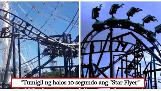 Tumirik ng halos 10 segundo! Star City ride malfunctions; affects 10 park goers