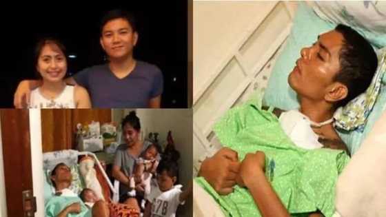 Strong Pinay refuses to give up on comatose husband after giving birth to their twins