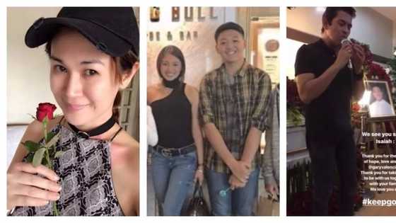 Nadine Lustre’s aunt confirmed the death of Isaiah Lustre! Gary Valenciano attended and performed at his wake!