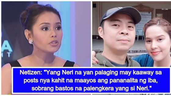 Nainis si misis! Neri Miranda lashes out at a netizen's comment on 'delayed speech' of Baby Miggy