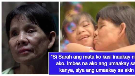 Inang bulag, anak na may down syndrome ang nagsisilbing kanyang 'mata'