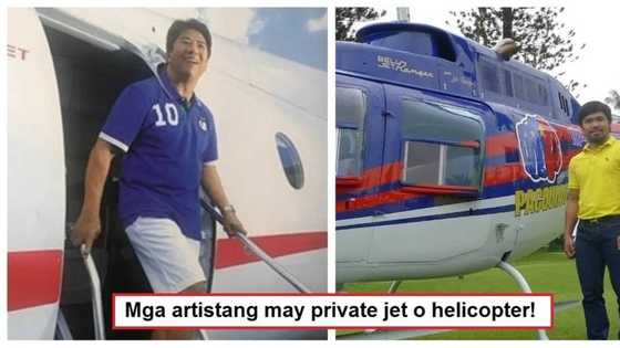 Hindi nasapatan sa kotse lang! 4 Wealthy Filipino celebrities who own multimillion aircrafts