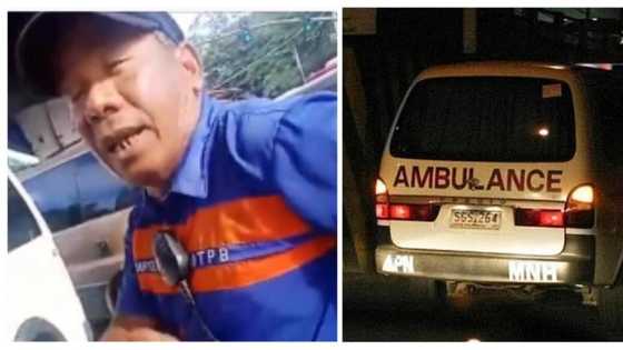 Sakay ng ambulansya di umabot sa ospital dahil sa pag-ticket ng traffic enforcer sa driver at 'nagmamadali' daw ito