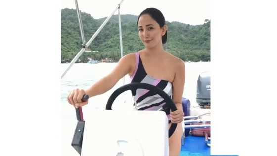 Maangas na maganda! Video of Katrina Halili confidently driving a speedboat goes viral