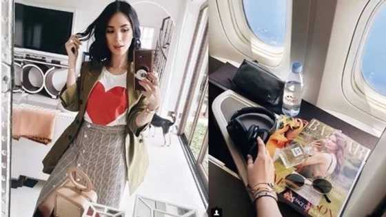 Netizens umalma sa pagdadala ni Heart Evangelista ng liquid sa hand-carry sa loob ng eroplano