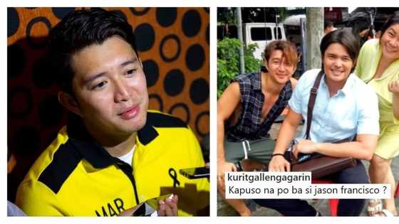 Netizens go crazy over photos of Jason Francisco on the set of a GMA show! Magiging Kapuso na ba siya?!