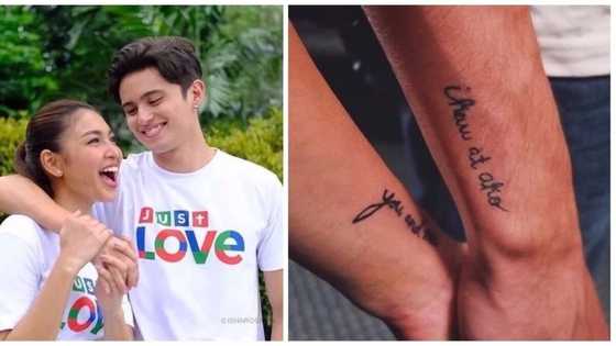 Relationship Goals! James Reid and Nadine Lustre gets couple tattoos for upcoming movie