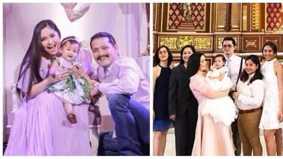 Dalawang beses bininyagan! Robin and Mariel's daughter Isabella received the sacrament of baptism in a Catholic church