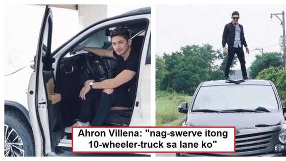 Kapamilya actor Ahron Villena suffered a terrifying accident involving a truck along C5 road: “kawawa naman si bumbum ko”