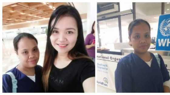 OFW na dinala ng amo sa airport na wala ni isang gamit, tinulungan ng kapwa Pinay