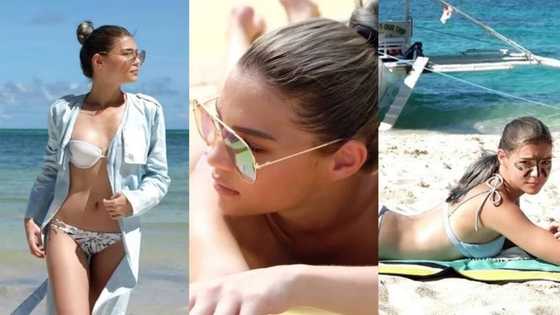 Saksakan ng kaseksihan! Rhian Ramos hits the beach with her alluring bikini body