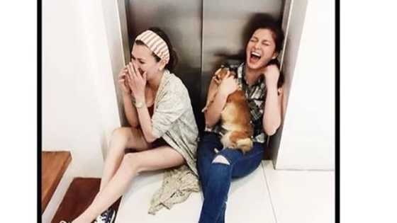 Two Kapamilya angels laugh their hearts out after respective breakups