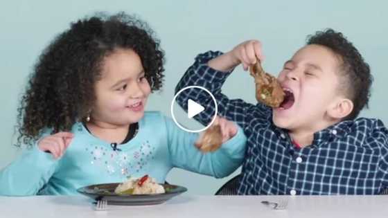 Cute American kids fall in love with more Filipino food