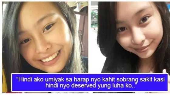 Napakabait at napakatatag na bata! Tasha Zuñiga gives message for the students who bullied her