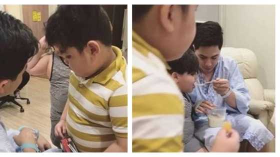 Pambansang bae talaga! Alden Richards takes care of Baste despite sickness