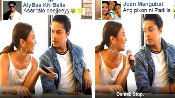 Mukhang napikon talaga! Daniel Padilla seemingly got annoyed with Kathryn Bernardo for teasing him during interview!