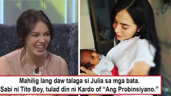 Hinay-hinay lang po, wala pa ngang kasal! Julia Montes responds to rumors she's eager to have a baby with Coco Martin soon because of her IG posts