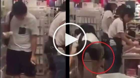 Bastos na lalake! Asian pervert caught on camera taking ‘upskirt’ video of innocent girl