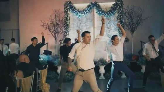 Walang kupas! Manoeuvres reunion wedding performance surprises bride to the highest level
