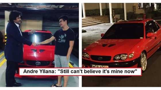 Galanteng daddy! Jomari Yllana goes viral for giving his favorite car to his son Andre Yllana as a gift!