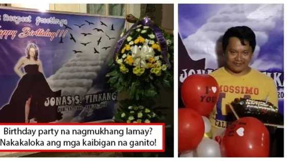 Eto ang mga tunay na kaibigan! Barkada pranks their friend with funeral for his birthday in viral video