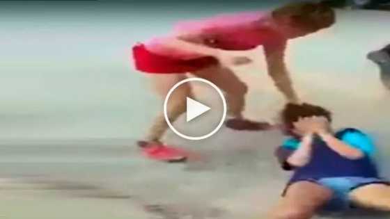 Shocking beatdown! Pinay wife beats up helpless girl in public for stealing her husband