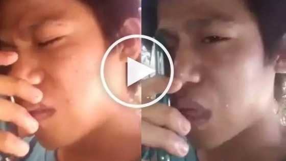 Ang sakit bes! Young Pinoy in tears after painful break-up with ex over the phone