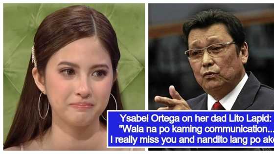 Kawawa naman! Ysabel Ortega, umiyak sa interview nang pagusapan ang ama niyang si Lito Lapid