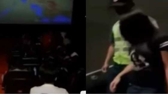 Manonood na di tumayo sa "Lupang hinirang" sa ilang sinehan, timbog
