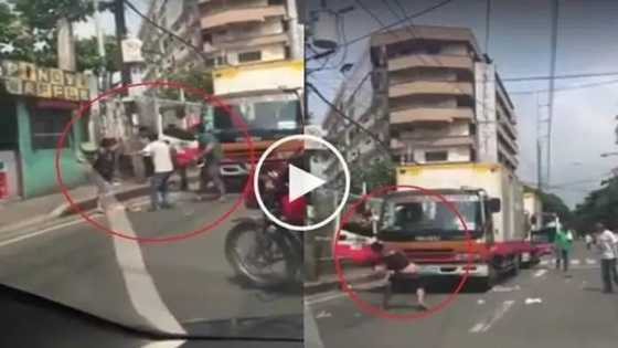 Ang tapang! Video of another road rage incident in Novaliches goes viral