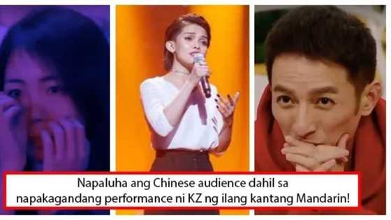 Impressed talaga ang mga Chinese! KZ Tandingan sings three Chinese songs, places third over-all in Singer 2018