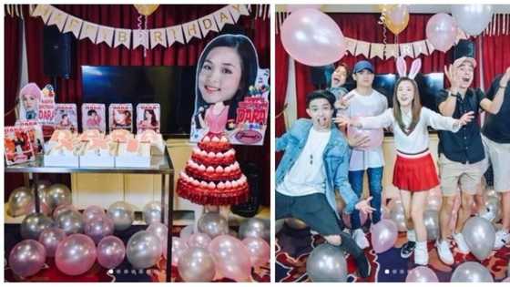 Sandara Park celebrates her 33rd Birthday with former Kapamilya colleagues and guy friends