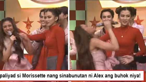 Sinabunutan niya talaga! Alex Gonzaga pulls Morissette's hair without hesitation after she belted out some high notes
