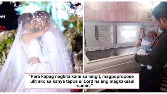 Undying Love! Heartbreaking story of a husband who lets her wife wear her wedding dress in coffin, so that he could 'propose' to her again in heaven