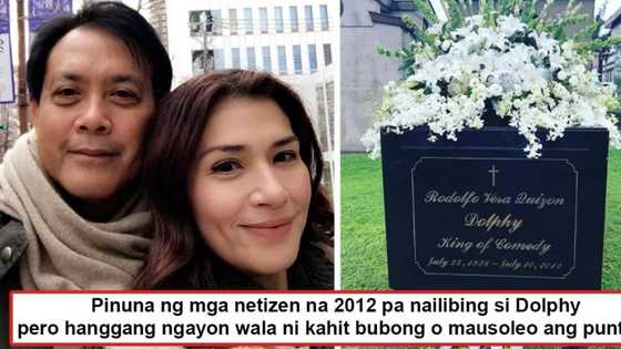 Kinalimutan na ba ang Comedy King? Netizens hit Zsa Zsa Padilla for allegedly failing to build Dolphy a mausoleum 5 years after his death