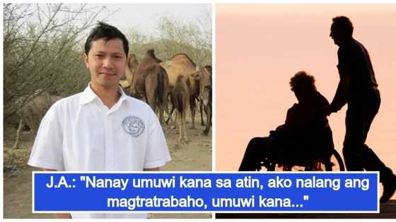 Anak ng oFw na nagtrabaho na rin abroad, pinauwi na ang inang matagal nang di nakabalik sa Pinas