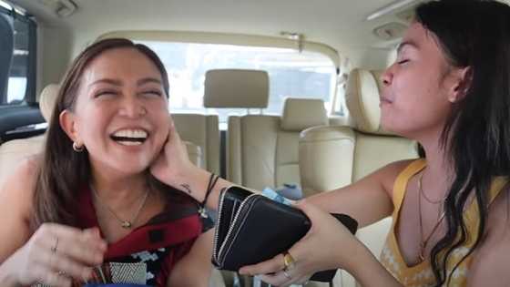 Lyca Gairanod, namangha sa laman na pera ng wallet ni Karen Davila