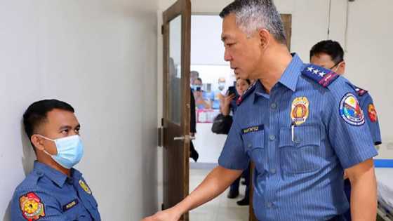 PNP Chief visits injured cops after chaotic anti-corruption rally
