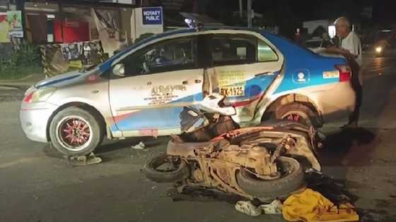 19-anyos na rider, patay pagkatapos mabangga sa isang taxi