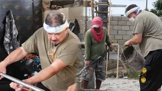 Jimmy Santos, sinubukang maging isang construction worker para sa kanyang vlog