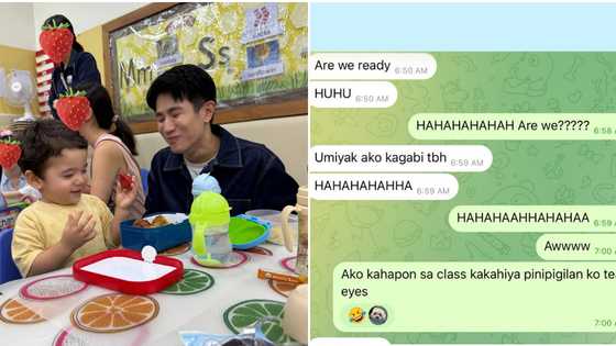 Benedict Cua, hindi napigilang maging emosyonal sa first day of school ng anak