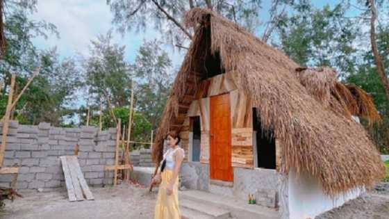 Ella Cruz, ipinasilip ang pinapagawang ‘kubo’ sa Zambales