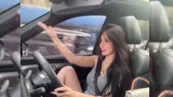 Content creator Cherry White's license suspended over viral reckless driving video