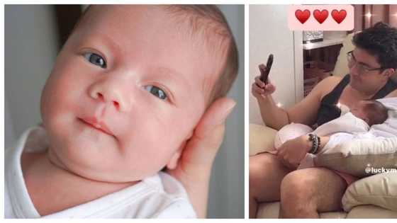 Jessy Mendiola shows Luis Manzano’s sweet moment with Baby Rosie