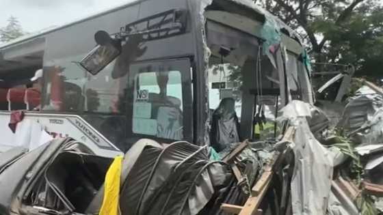 Couple killed as passenger bus crashes into roadside eatery in Nueva Ecija