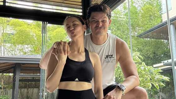 Dingdong Dantes reacts to Marian Rivera’s post-workout look