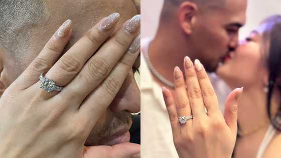 Jellie Aw's ring draws attention in sweet photos with Jam Ignacio