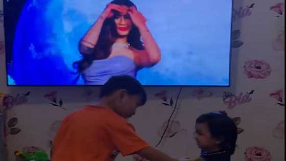 Video nina baby Bia, Lucas na natutuwa habang pinanonood sumayaw ang mommy Zeinab Harake nila, viral